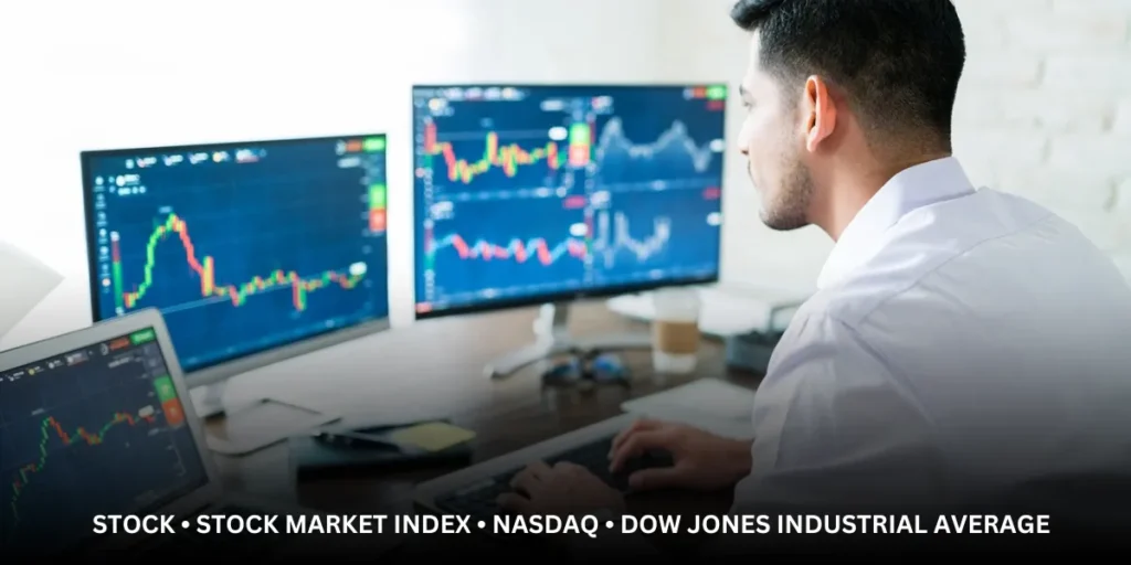 Stock • Stock market index • Nasdaq • Dow Jones Industrial Average