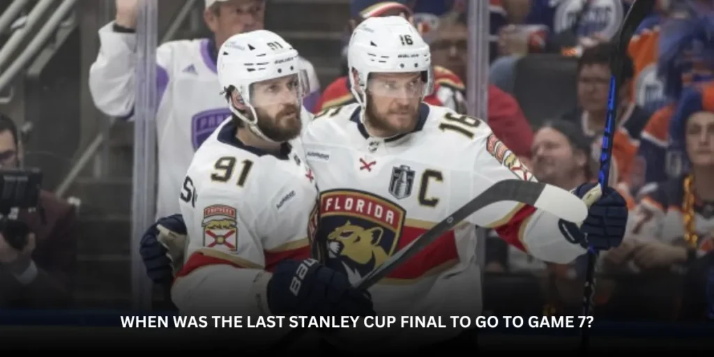 When was the last Stanley Cup Final to go to Game 7