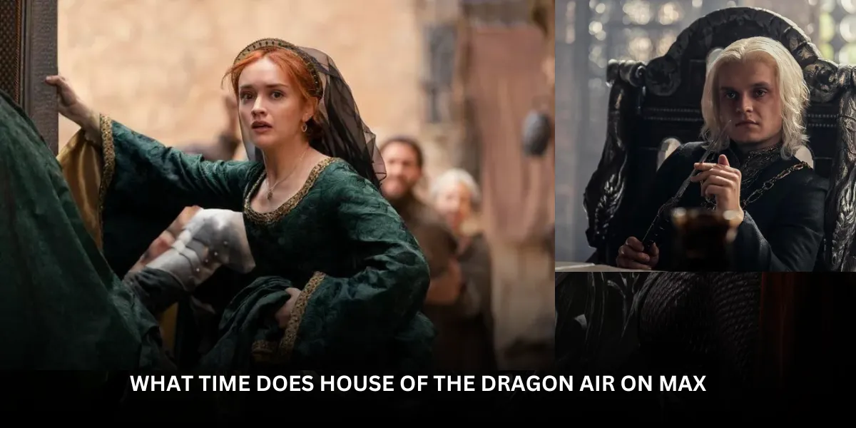 what time does house of the dragon air on max