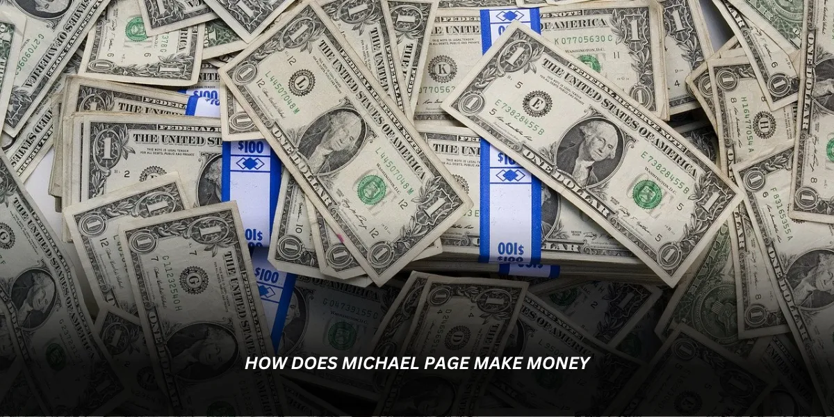 how does michael page make money