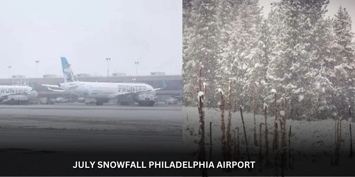 July Snowfall Philadelphia Airport : Philly Records Shocking 