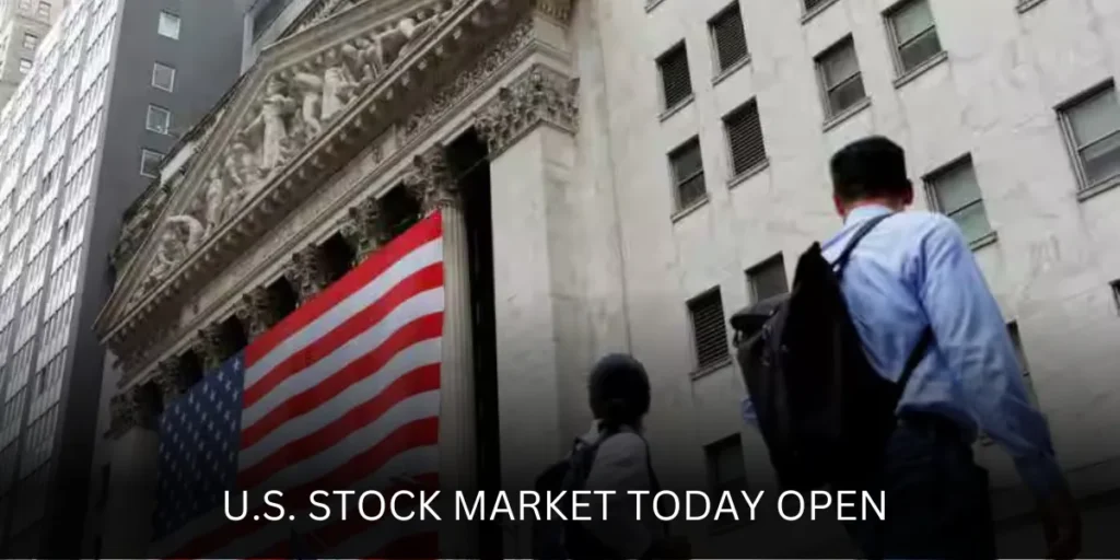 u.s. stock market today open