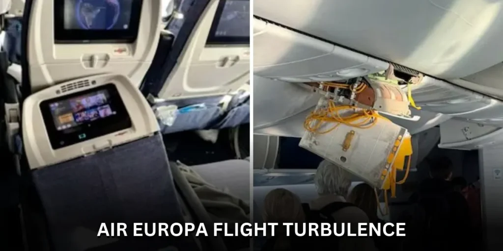 Air Europa flight turbulence