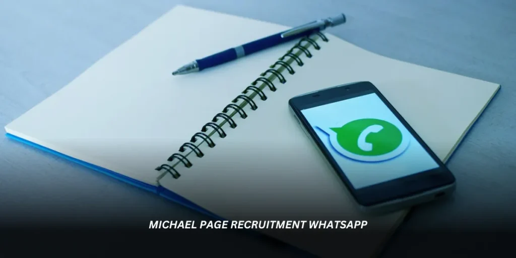 michael page recruitment whatsapp