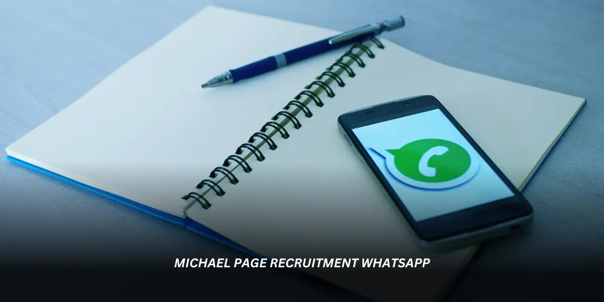 michael page recruitment whatsapp