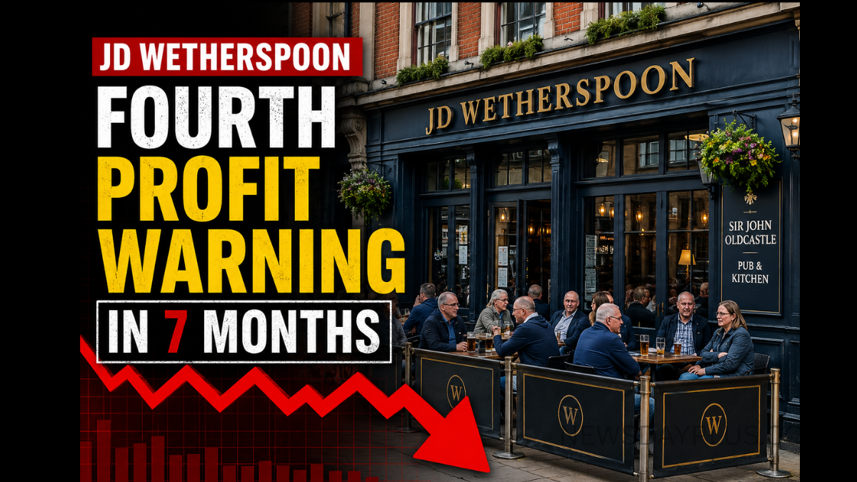 JD Wetherspoon profit warning