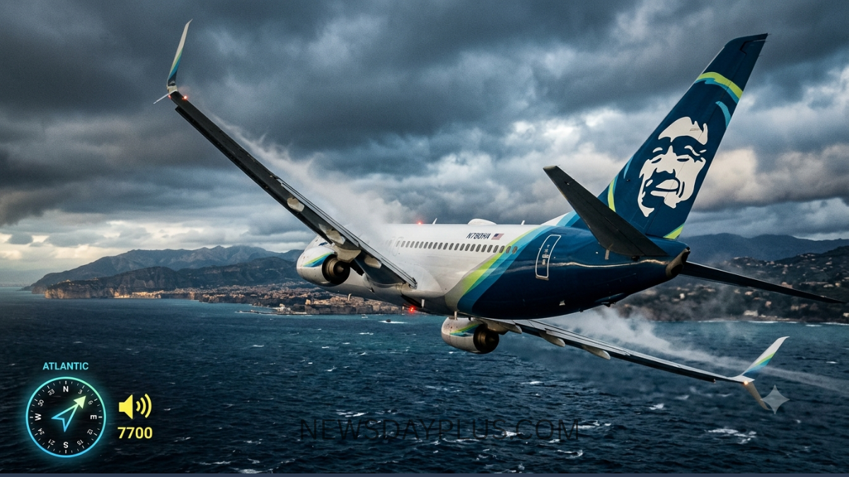 Alaska Airlines Flight Declares Emergency Mid-Atlantic, Turns Back to Rome