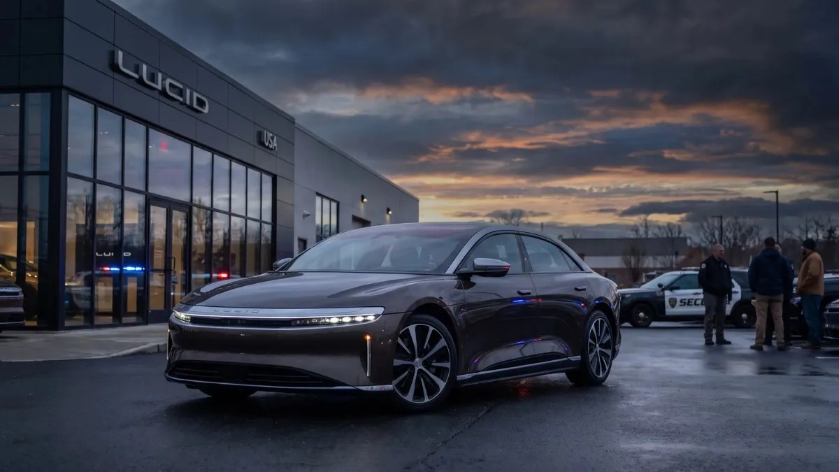 Air Sedans Over Fire Risk as EV Safety Faces New Scrutiny