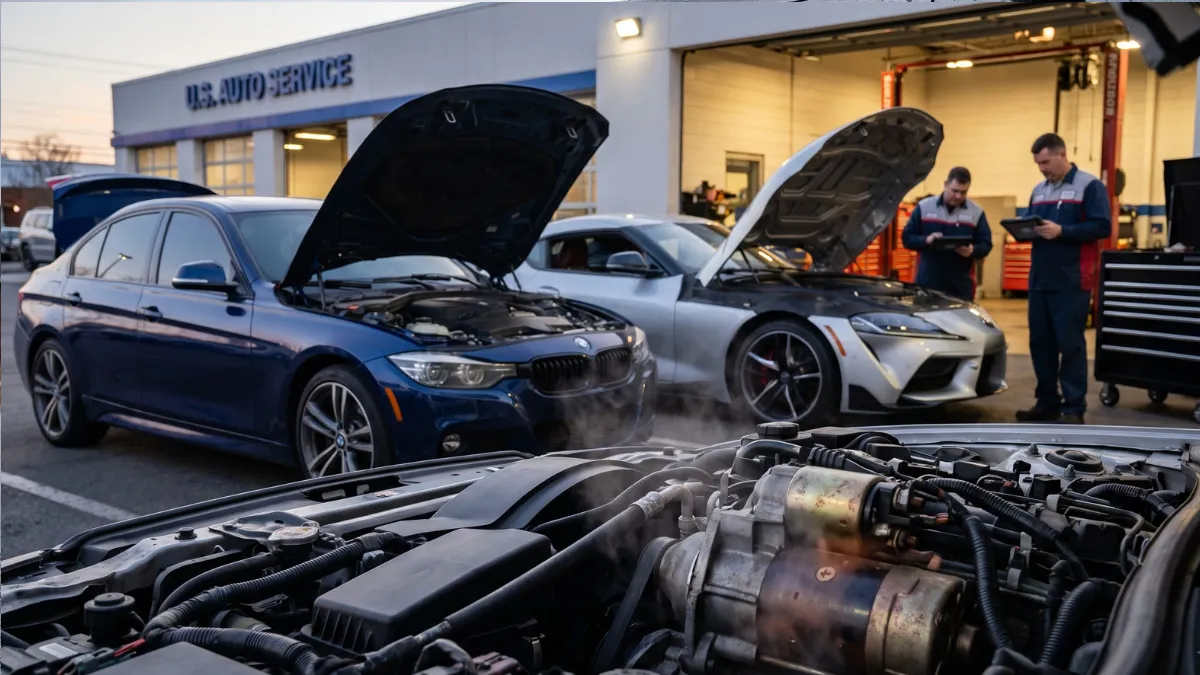 BMW and Toyota Supra Starter Recall Raises Fire Risk for U.S. Drivers