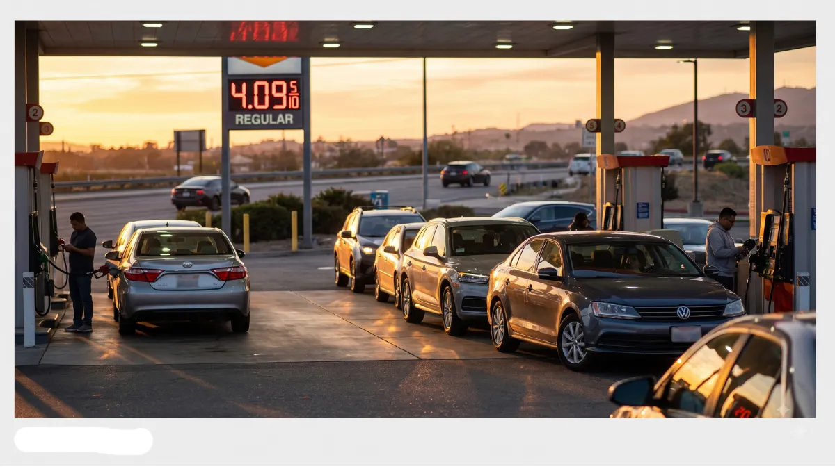 Gas Prices Hit $4.09, Highest August Average in U.S. History