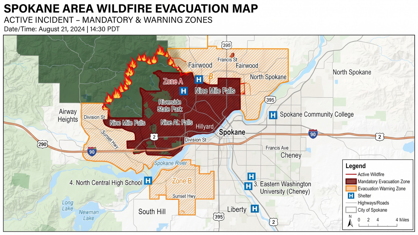 Spokane Wildfire Crisis