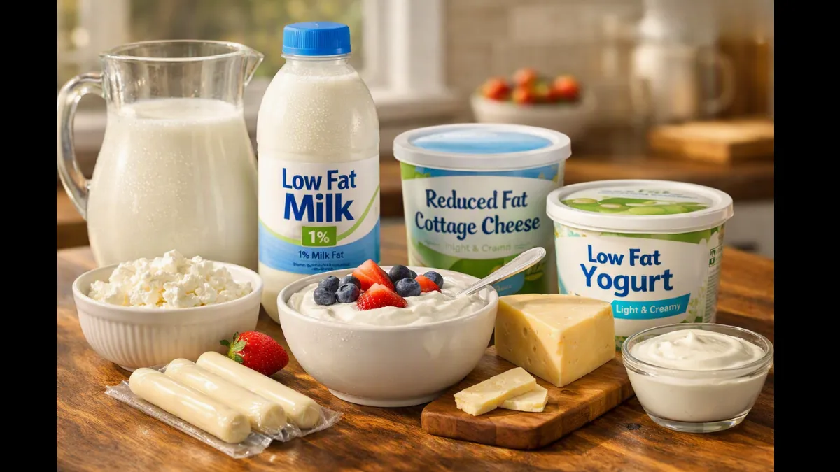 low fat dairy products