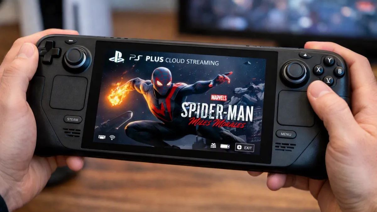 ps plus streaming steam deck